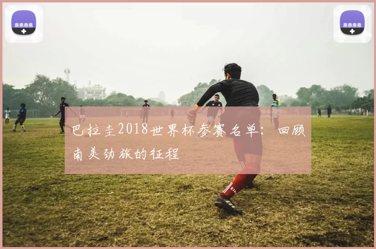 巴拉圭2018世界杯参赛名单：回顾南美劲旅的征程