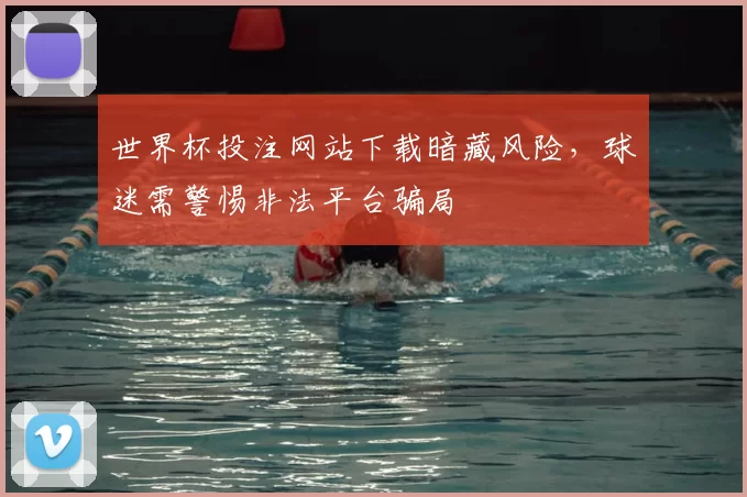世界杯投注网站下载暗藏风险,球迷需警惕非法平台骗局