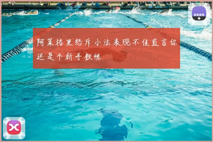 阿莱格里怒斥小法表现不佳直言你还是个新手教练