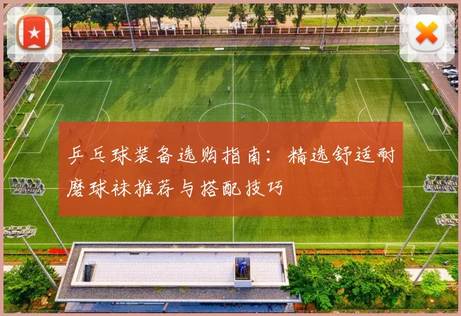 乒乓球装备选购指南:精选舒适耐磨球袜推荐与搭配技巧