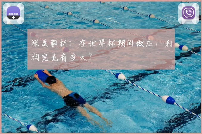 深度解析：在世界杯期间做庄，利润究竟有多大？