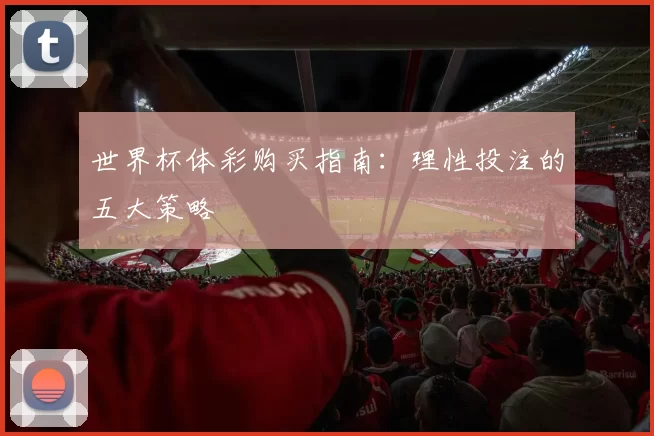 世界杯体彩购买指南:理性投注的五大策略